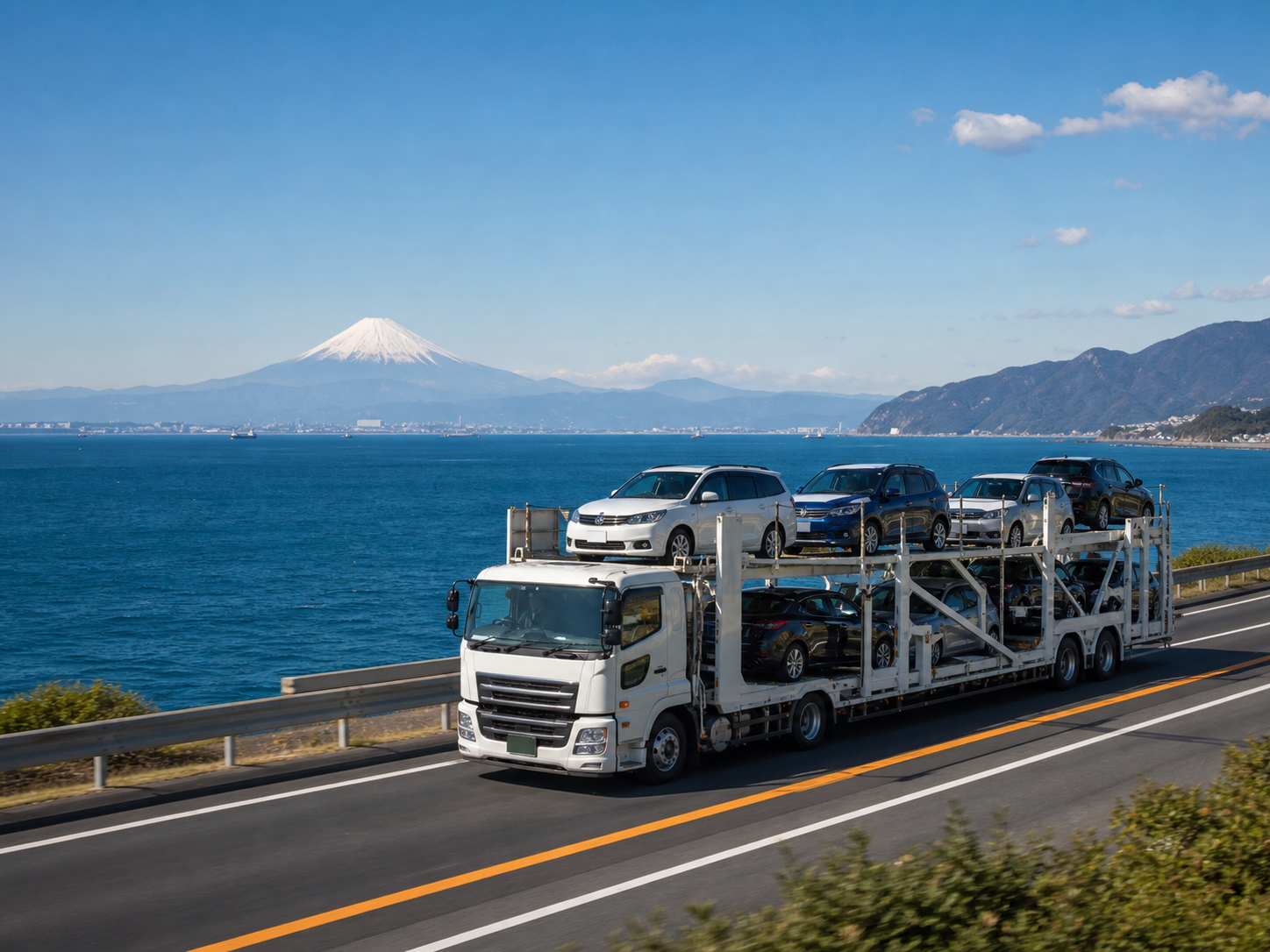 全国へ車両を運ぶキャリアカー